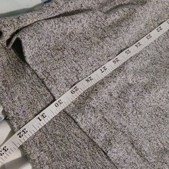 Natural Reflections, Size L, Heathered Grey, Lightweight Sweater with 3/4 Sleeve - Picture 9 of 9
